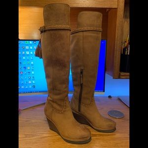 Ariat Tall Women’s Boots Suede Brown Size 6.5